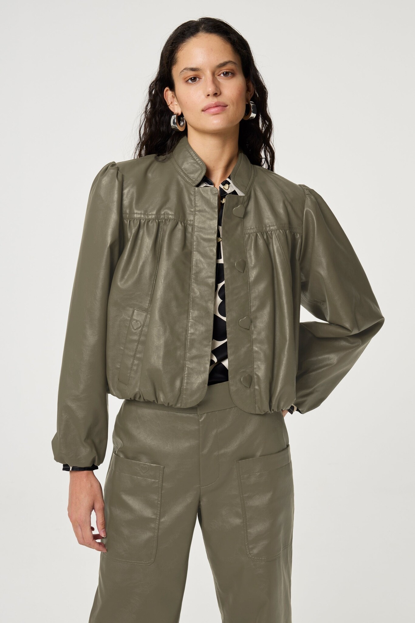 FABIENNE CHAPOT Frea Jacket Dark Olive