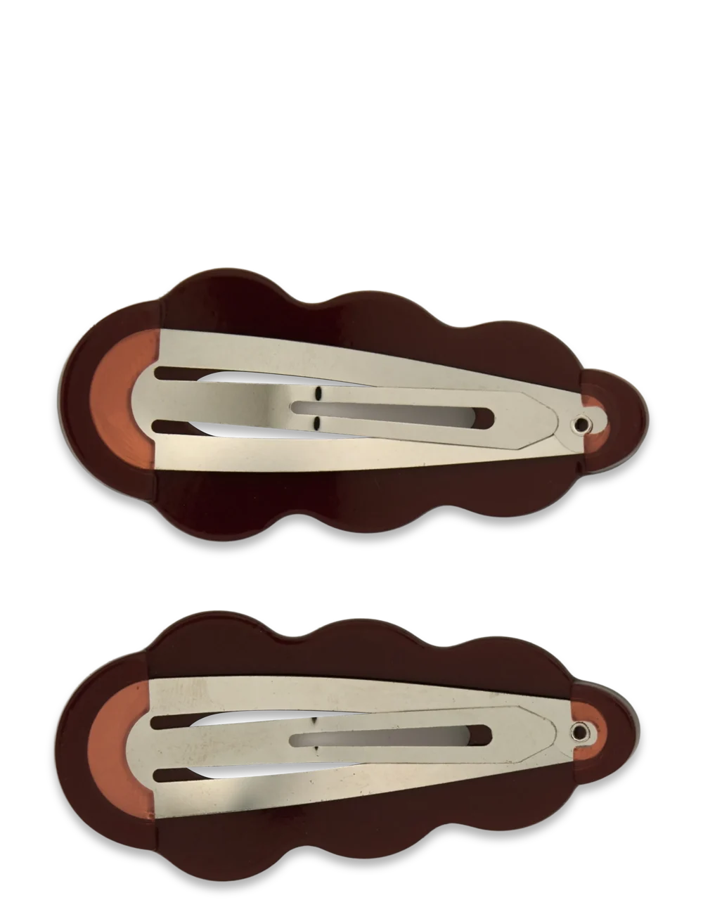 SUI AVA Wavy Bow Clip Bruin