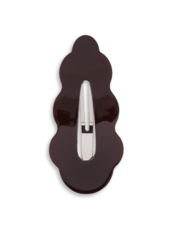 SUI AVA Wavy Bow Clip Bruin