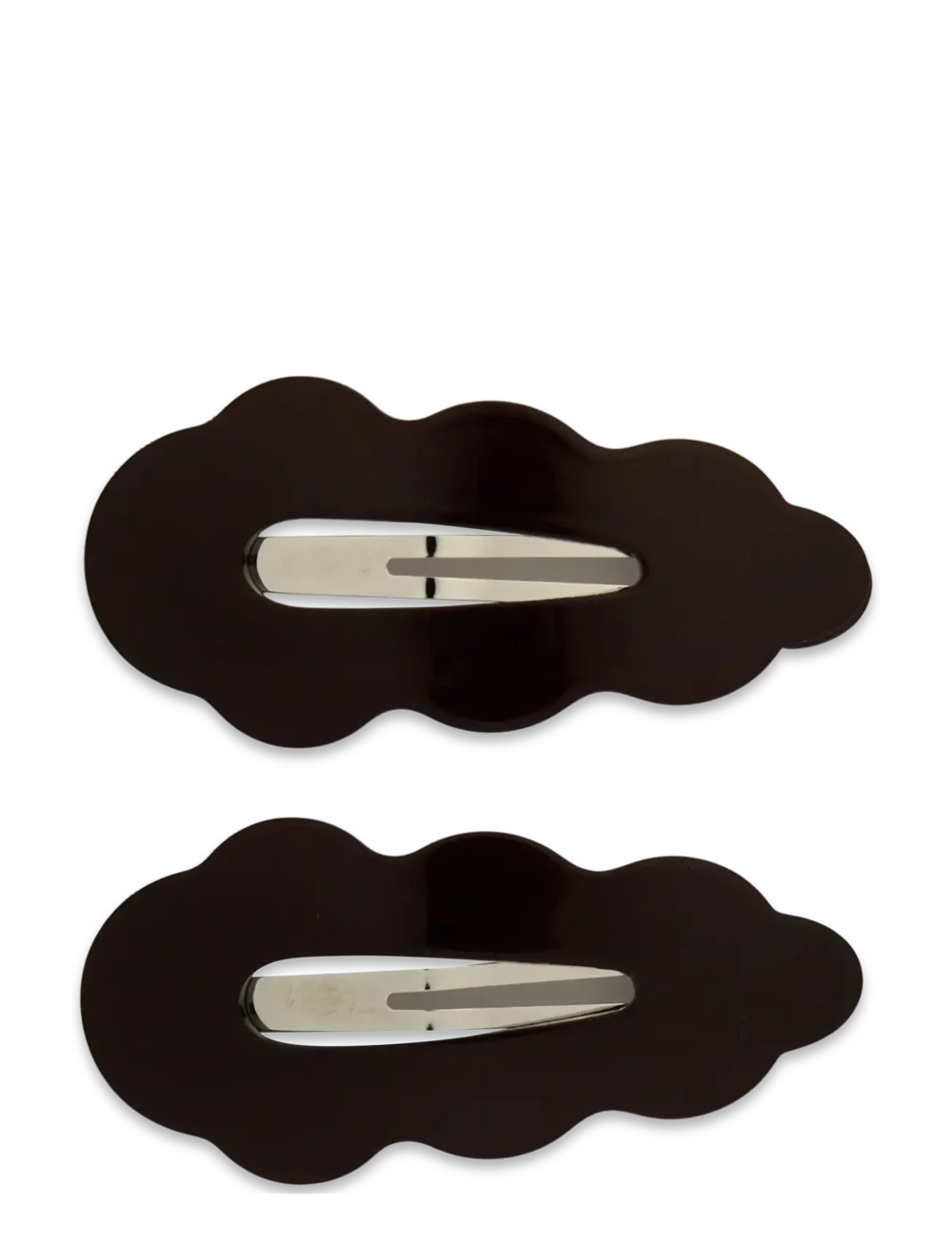 SUI AVA Wavy Bow Clip Bruin