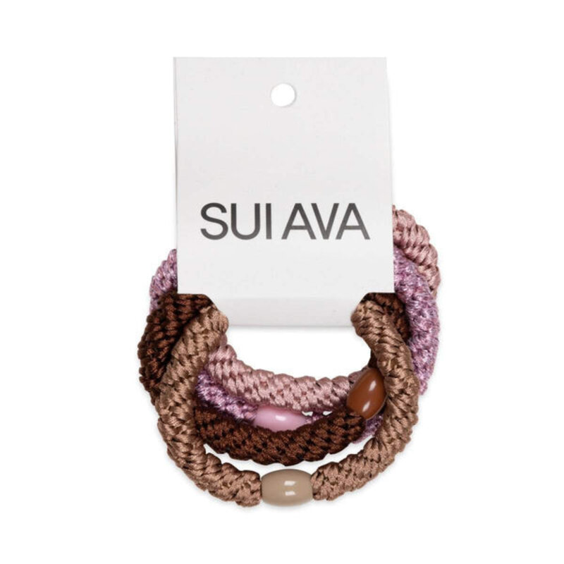 SUI AVA 4-pack Basic Eseentials Elastic Rosa