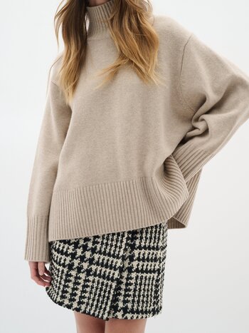 INWEAR Brya IW Skirt Zwart Wit