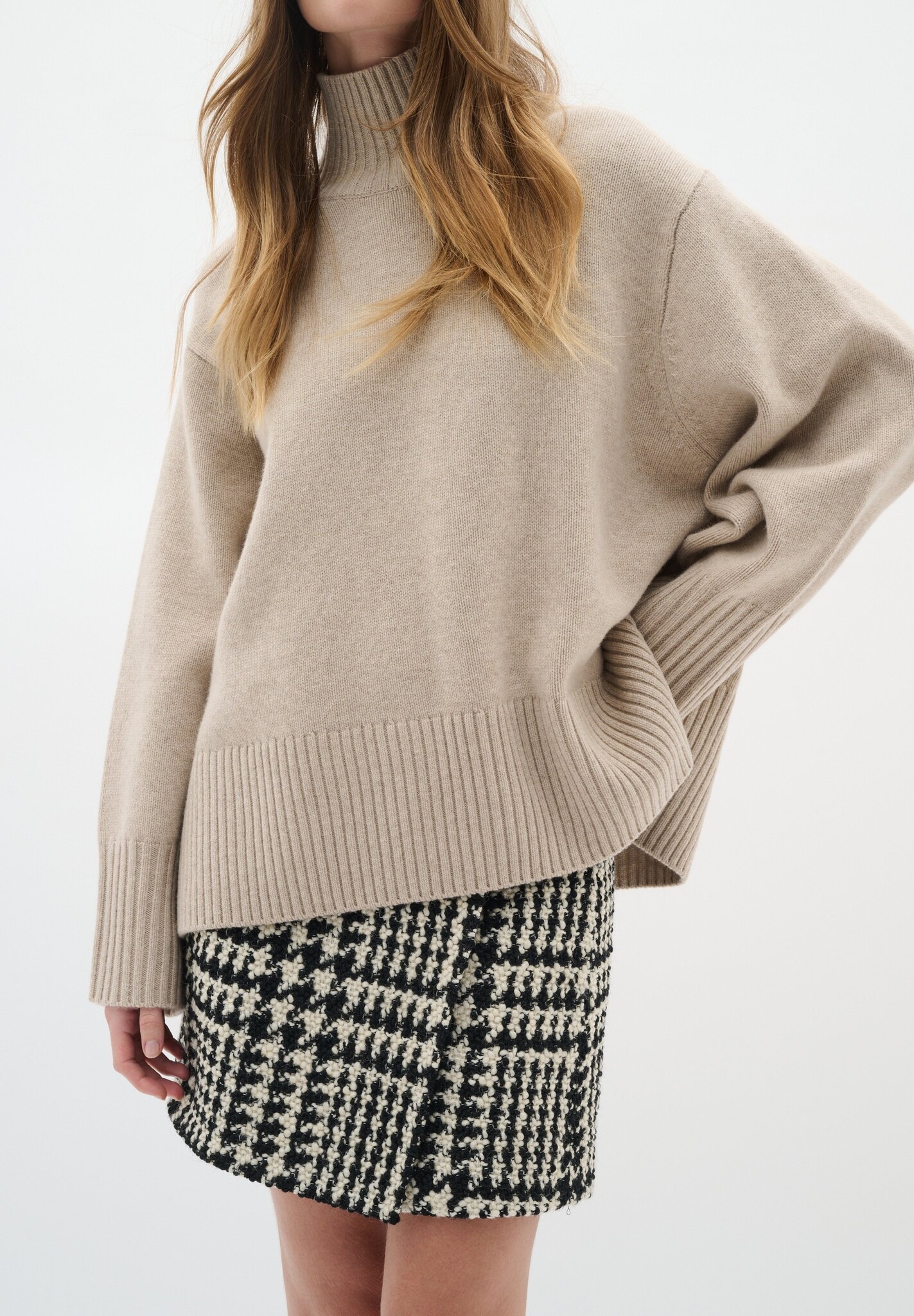 INWEAR Brya IW Skirt Black White