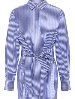 INWEAR Natalja IW Shirt Gestreept Blauw