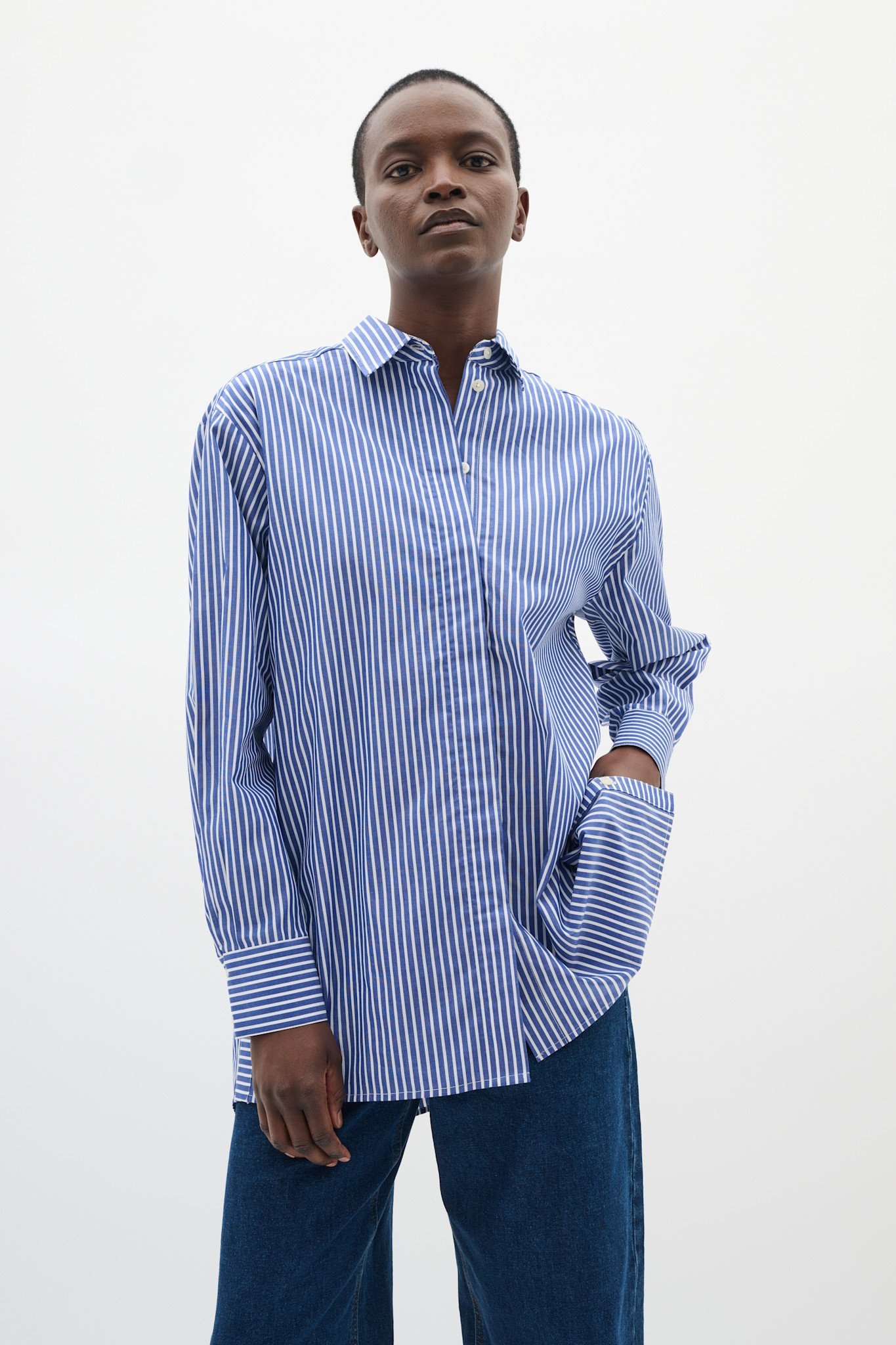 INWEAR Natalja IW Shirt Blue Stripes