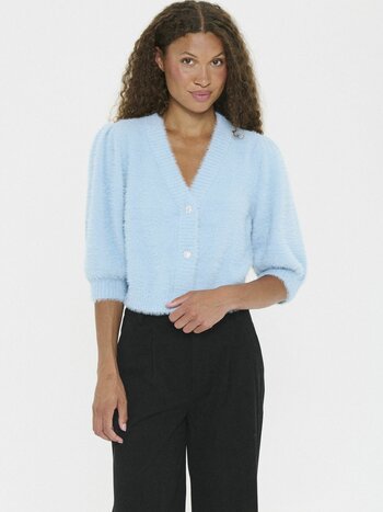INWEAR BanniSZ SS Cardigan Blue