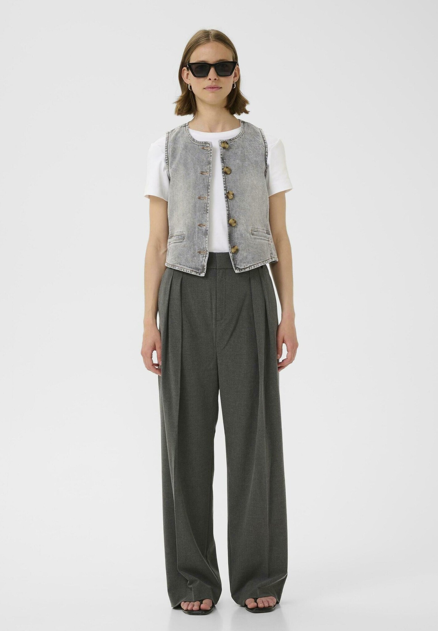 INWEAR NanasIW Waistcoat Grey