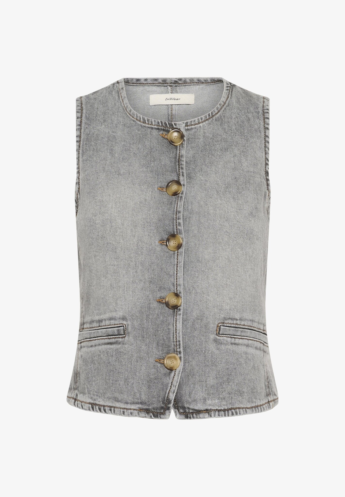 INWEAR NanasIW Waistcoat Grey