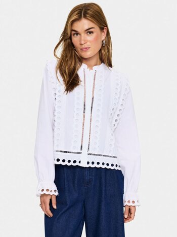 SAINT TROPEZ Marlee SZ Shirt White