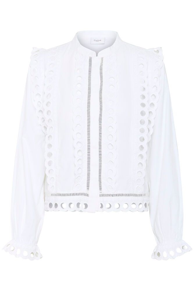 SAINT TROPEZ Marlee SZ Shirt White