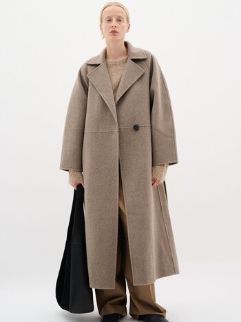 INWEAR YillaIW Coat Sandy Grey