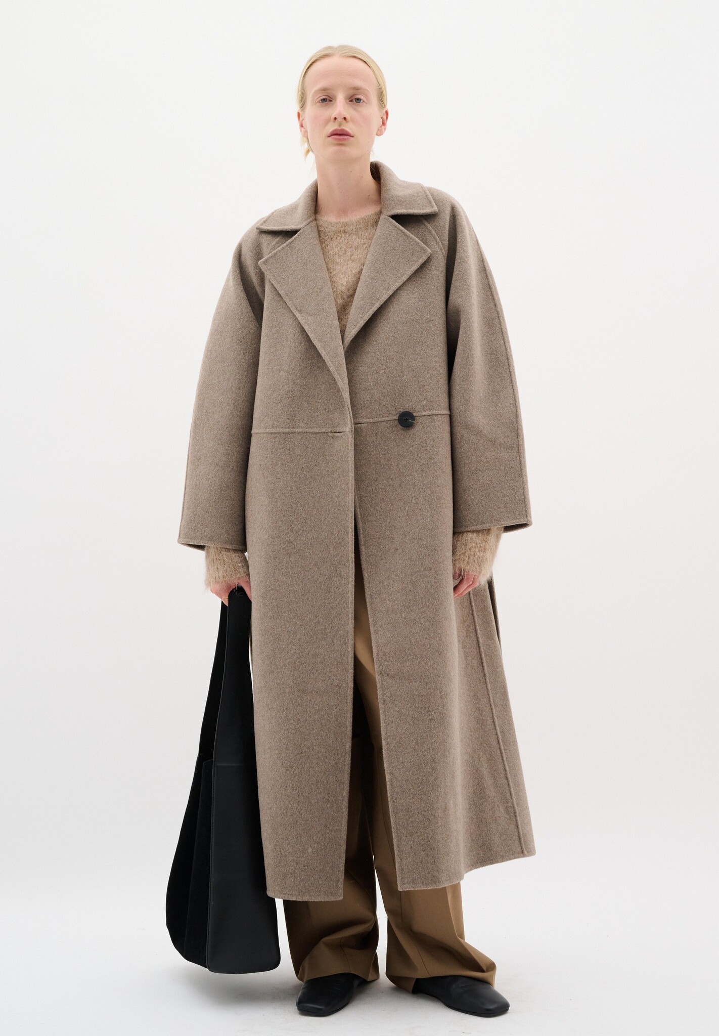 INWEAR YillaIW Coat Sandy Grey