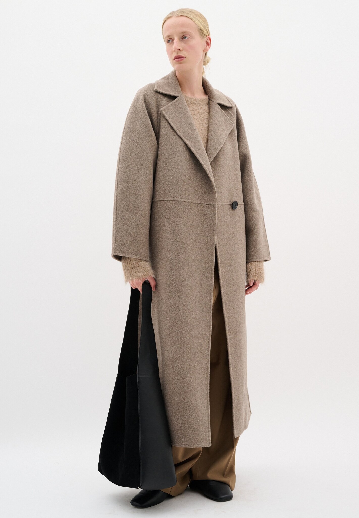 INWEAR YillaIW Coat Sandy Grey