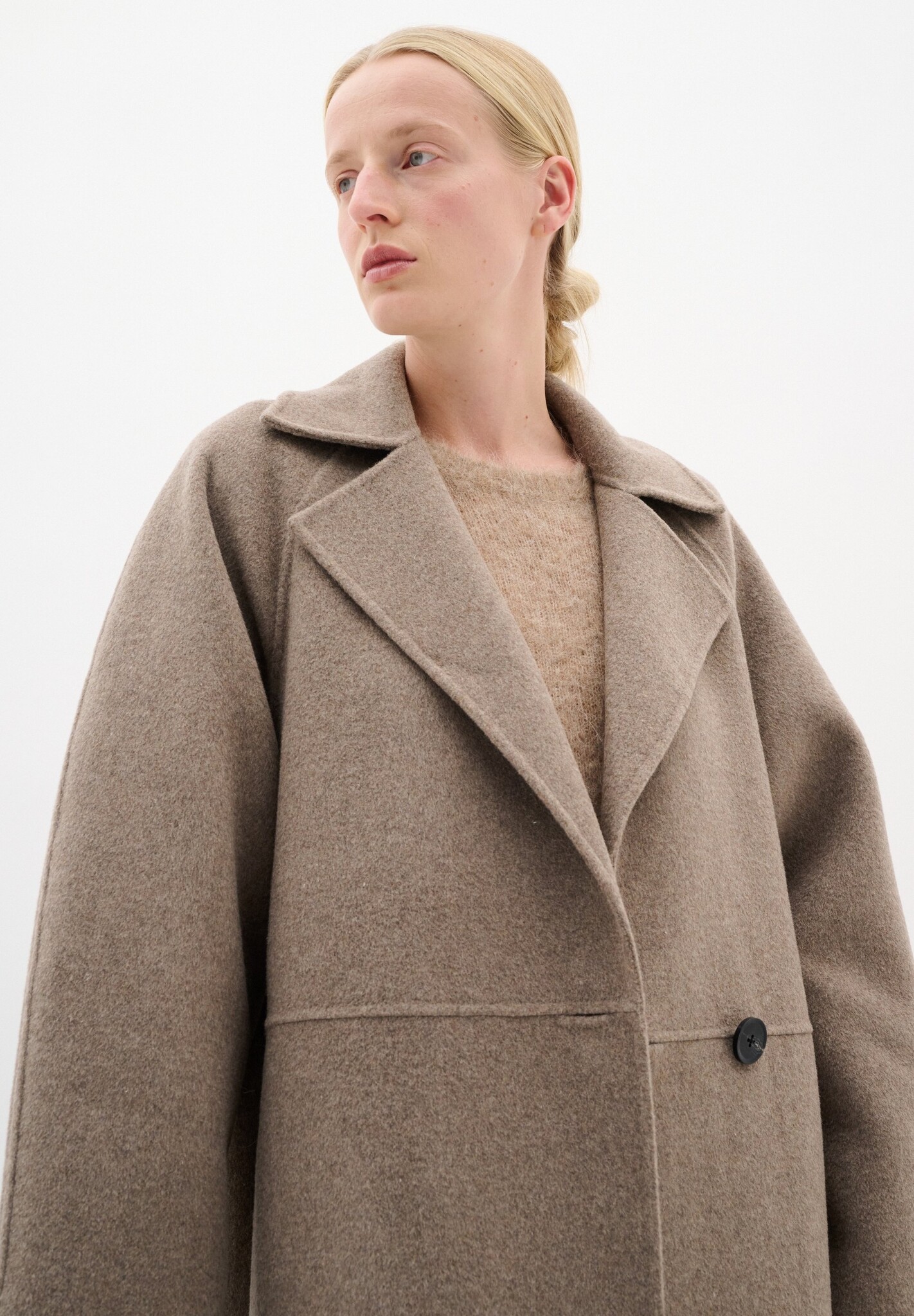 INWEAR YillaIW Coat Sandy Grey