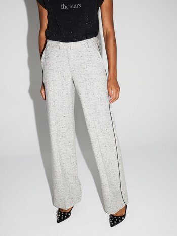 IMPREVU Pantalon Chine Grijs