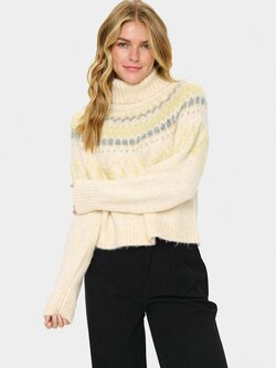 SAINT TROPEZ MegnaSZ Rollneck Pullover