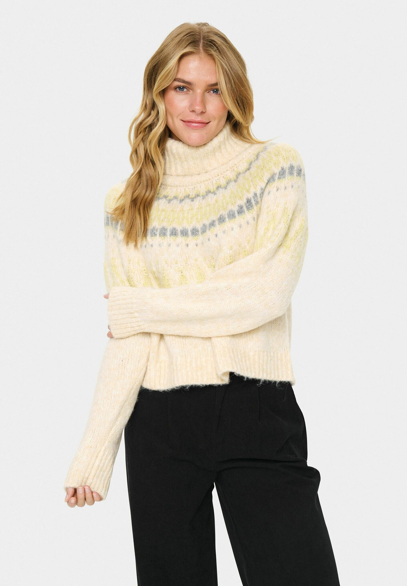 SAINT TROPEZ MegnaSZ Rollneck Pullover