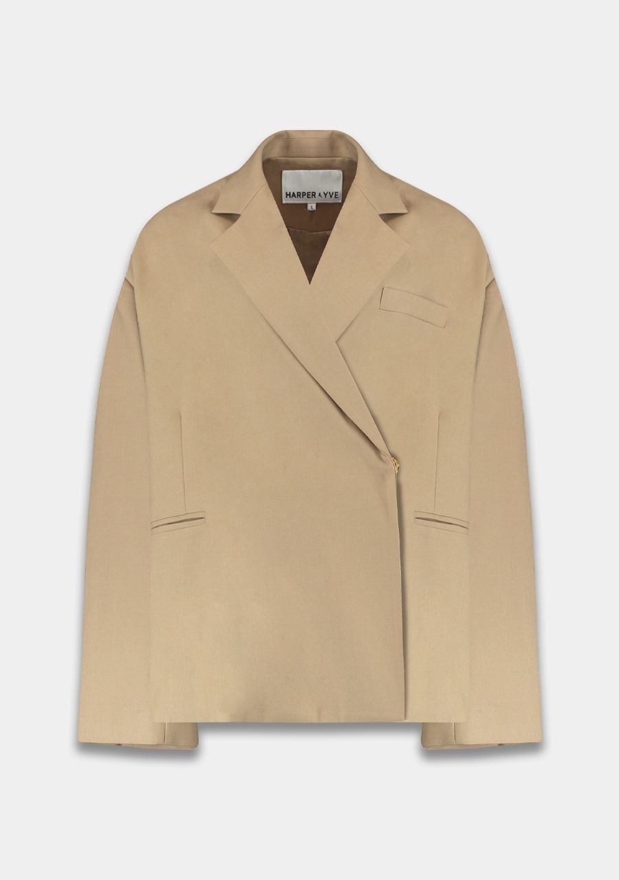 HARPER & YVE Tirza Oversized Blazer Camel