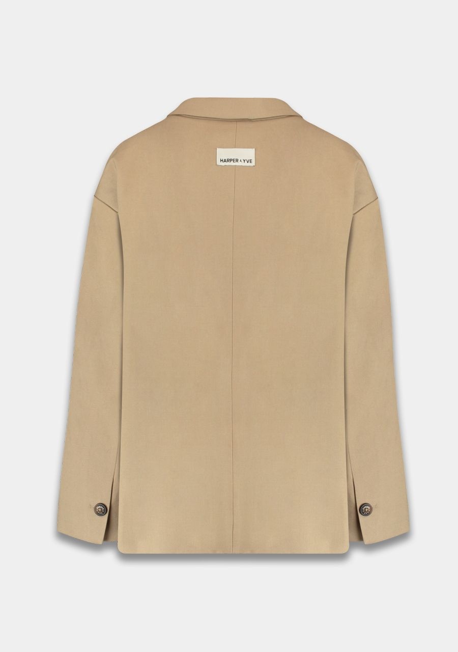 HARPER & YVE Tirza Oversized Blazer Camel