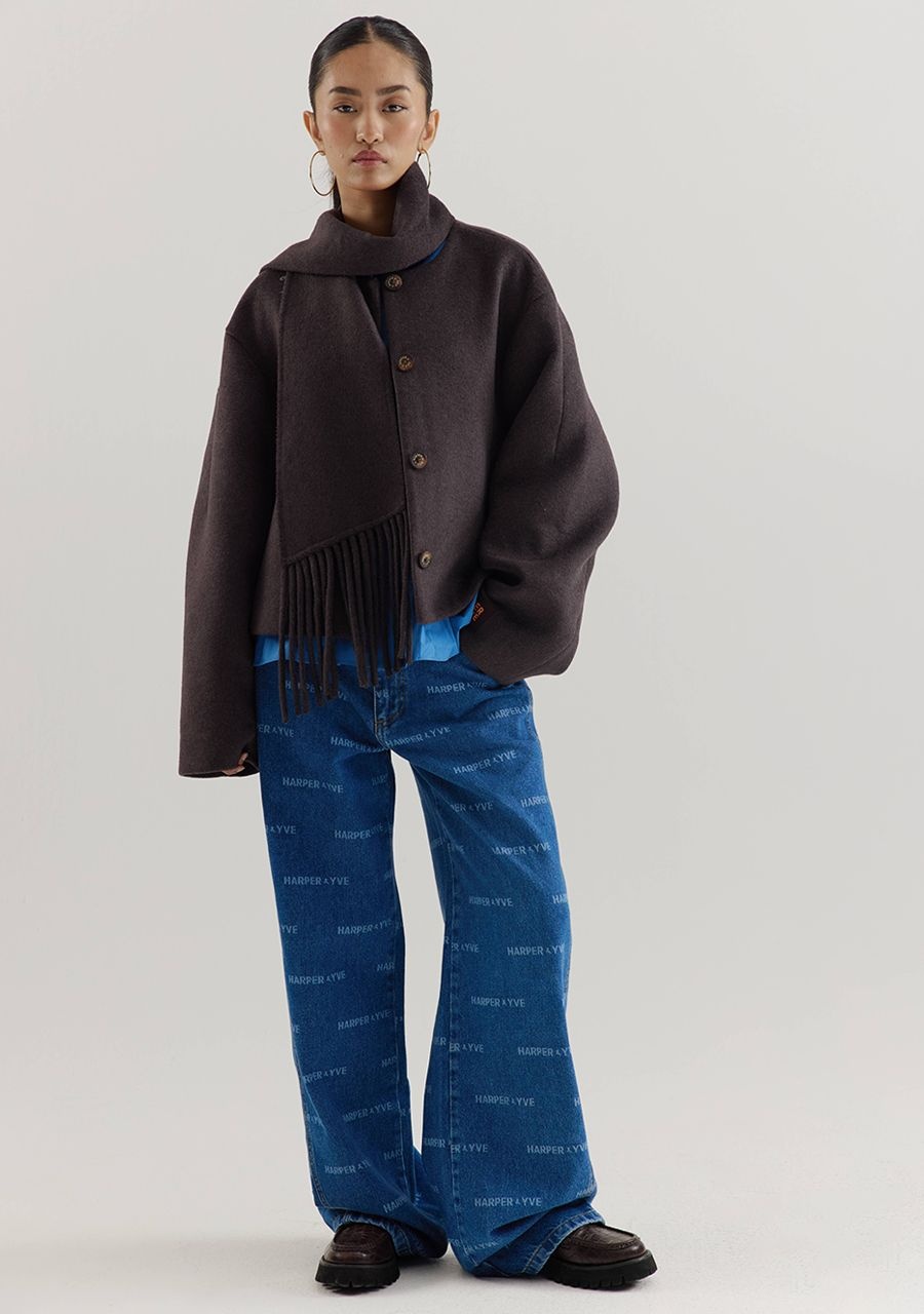 HARPER & YVE Kisha Jacket Brown