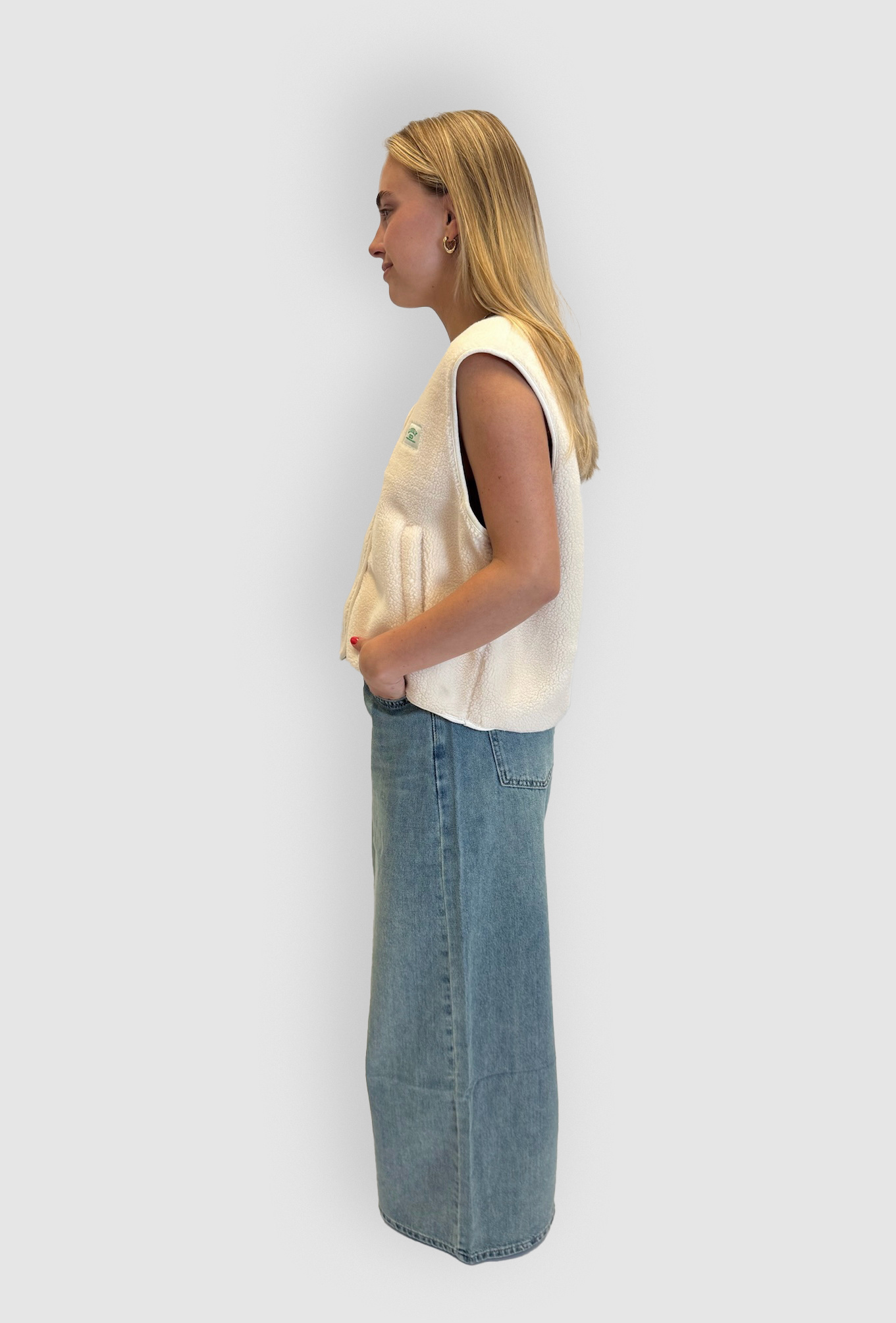 MM Azra Neon Creme Gilet