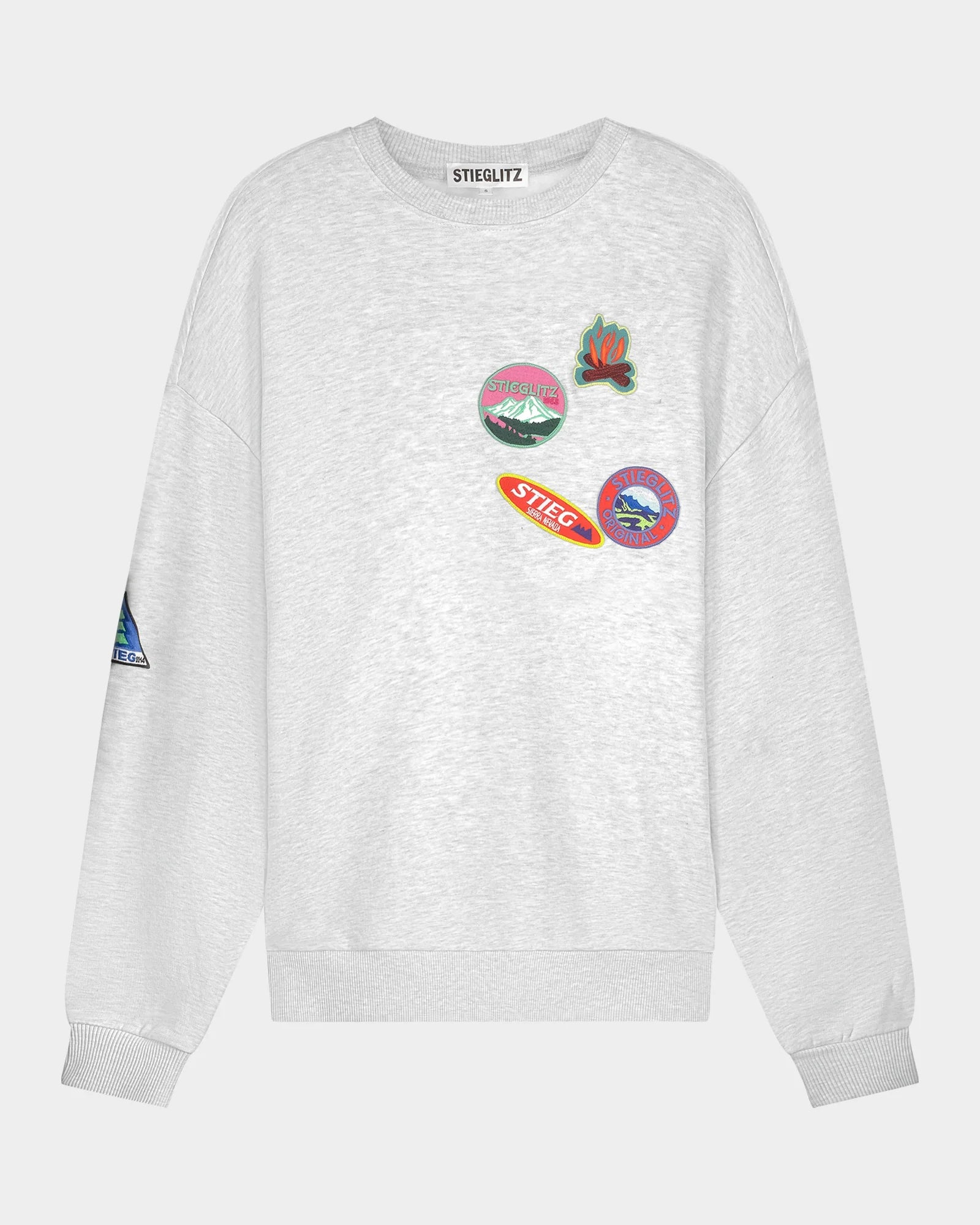 STIEGLITZ Natal Sweater Melange grey