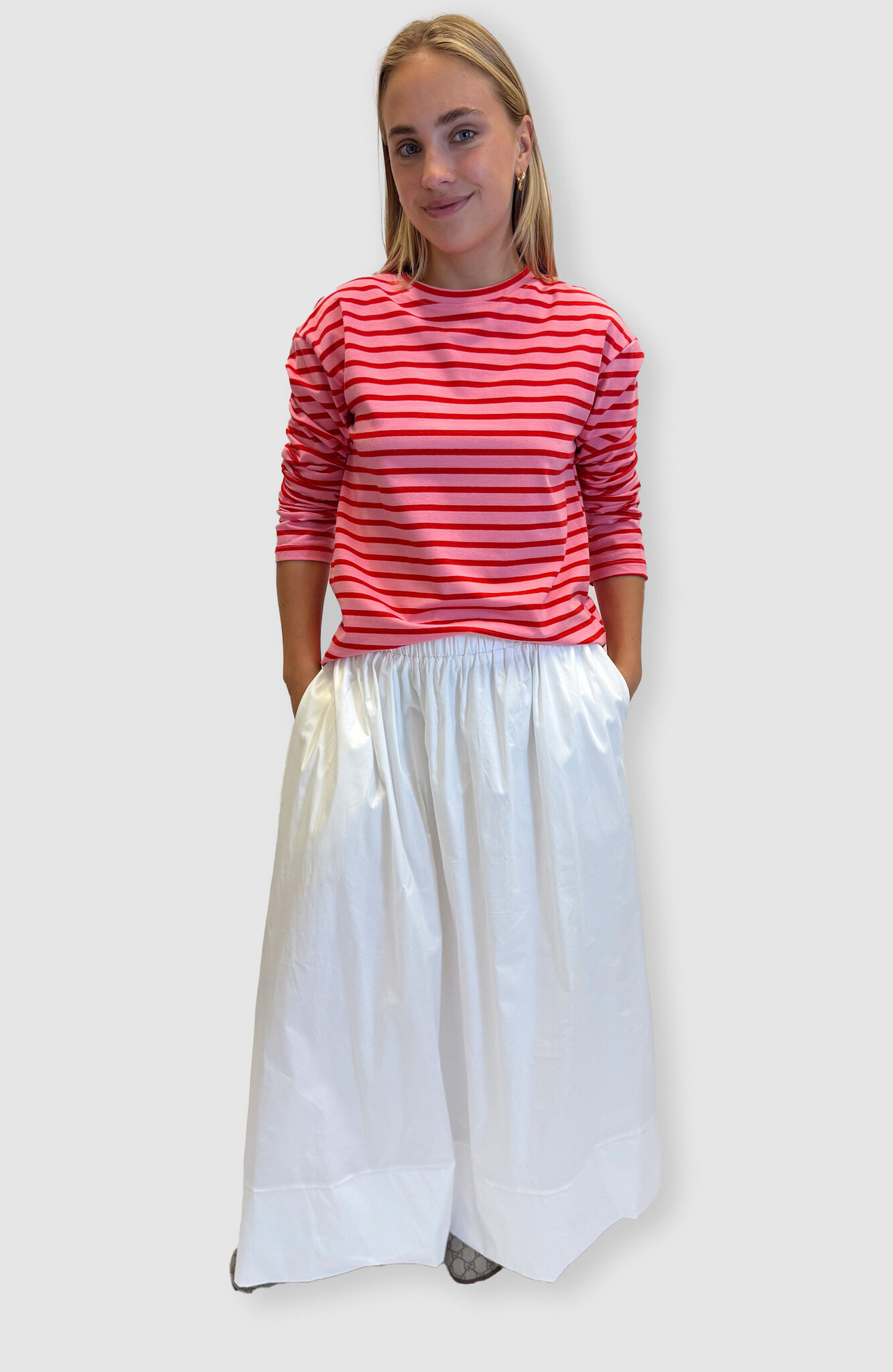 MM Stripes Mio T-shirt Red Pink