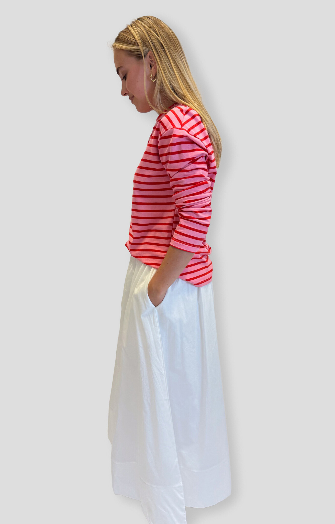 MM Stripes Mio T-shirt Red Pink