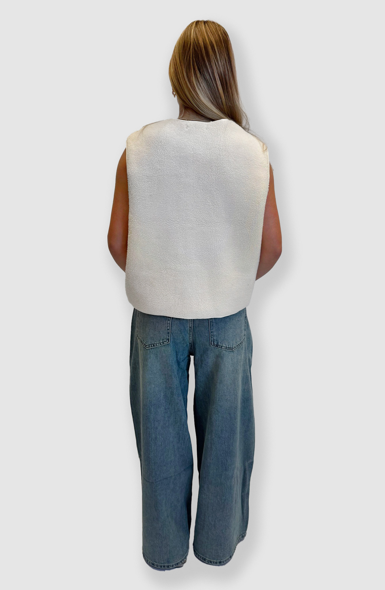 MM Azra Neon Creme Gilet