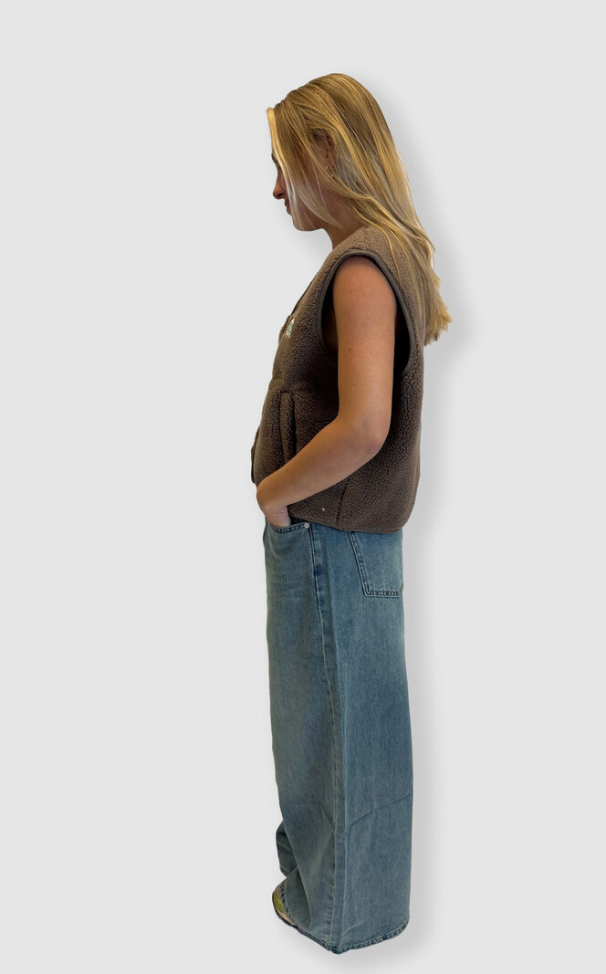 MM Copy of Azra Neon Creme Gilet