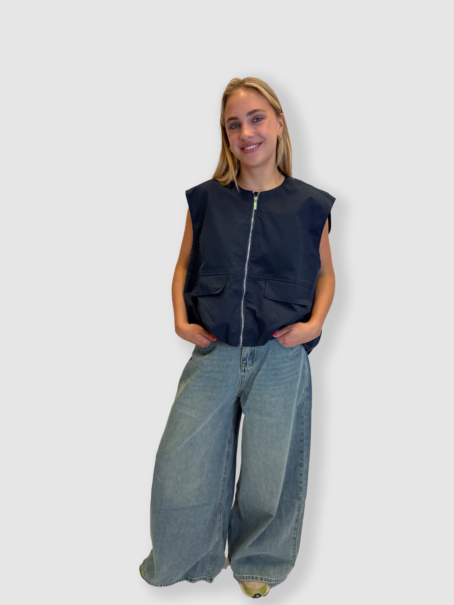 MM Eva Veste Navy Blue TU