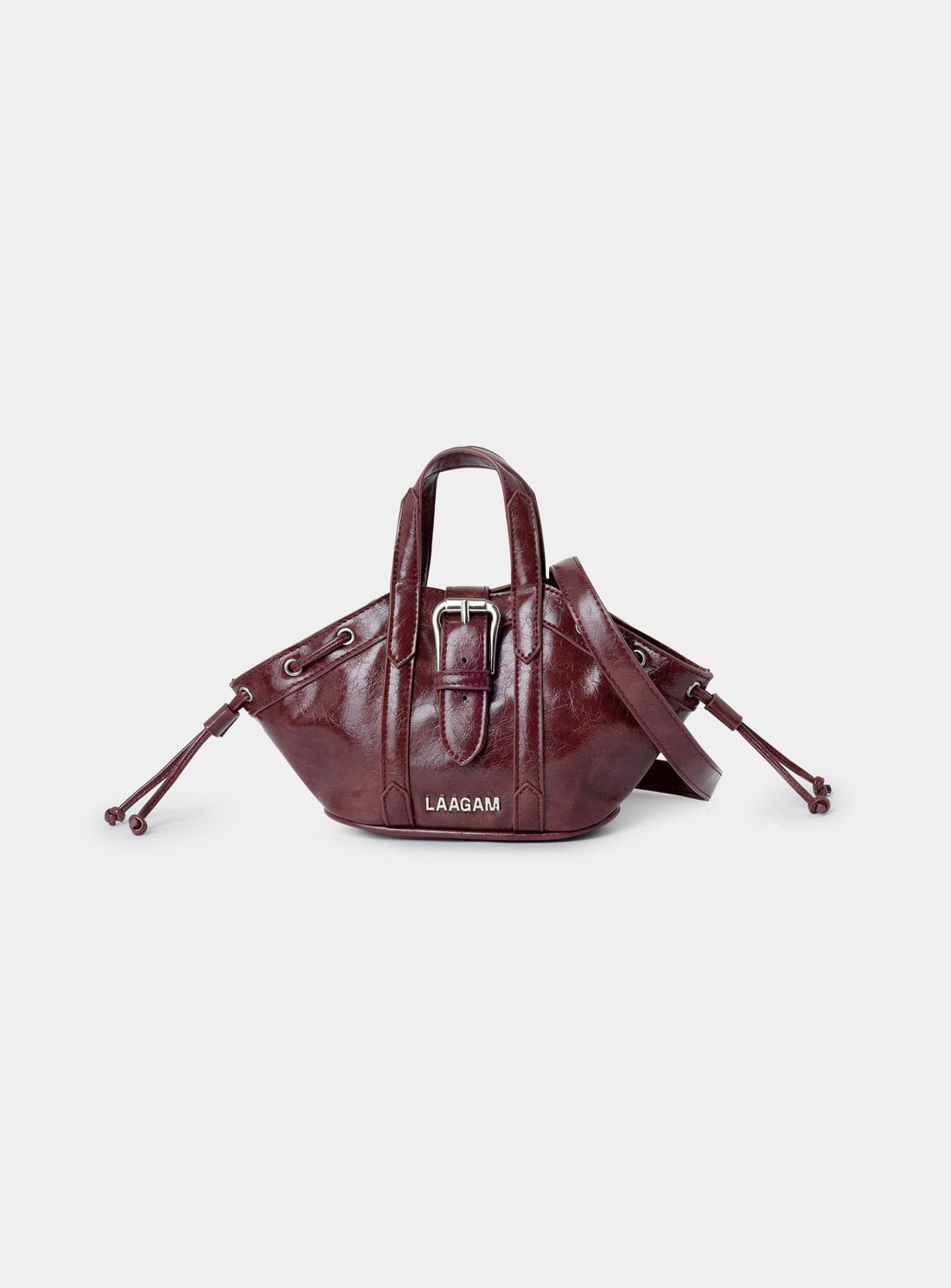 LAAGAM Mini Darling Burgundy Bag