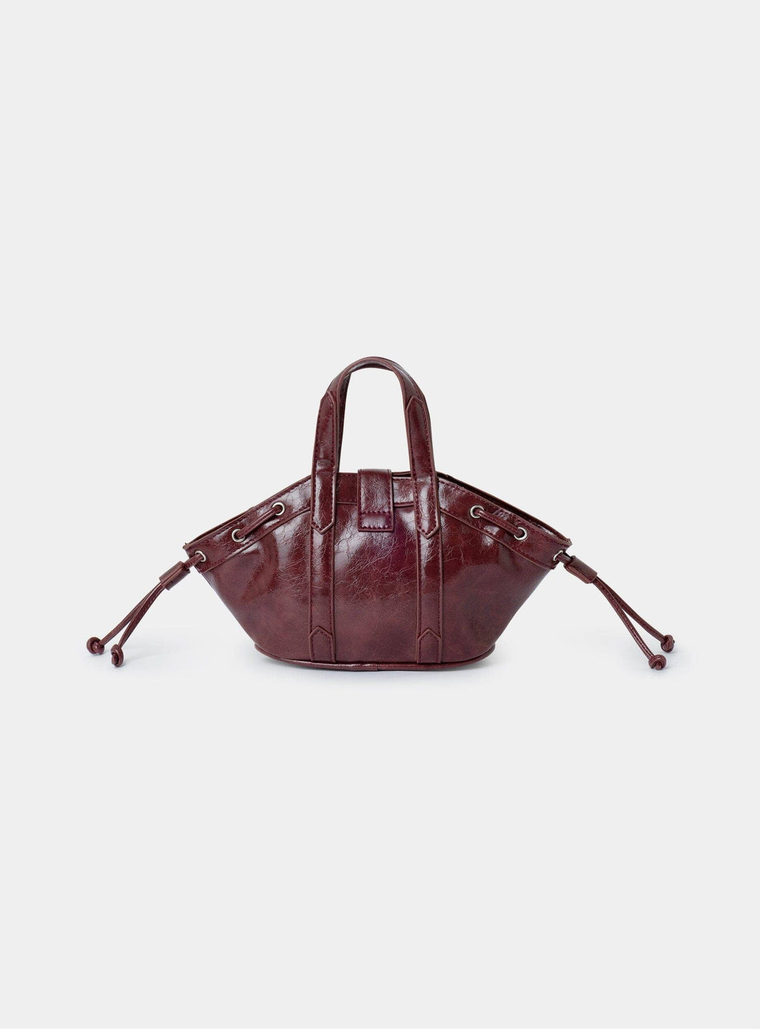 LAAGAM Mini Darling Burgundy Bag