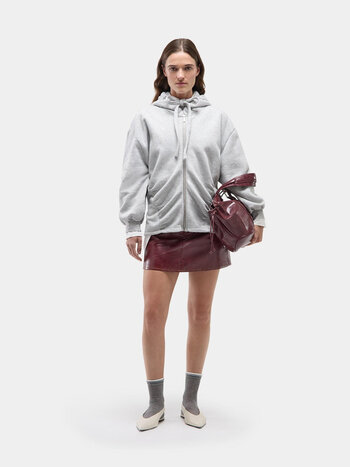 LAAGAM Detroit Sweater Ruched Grijs