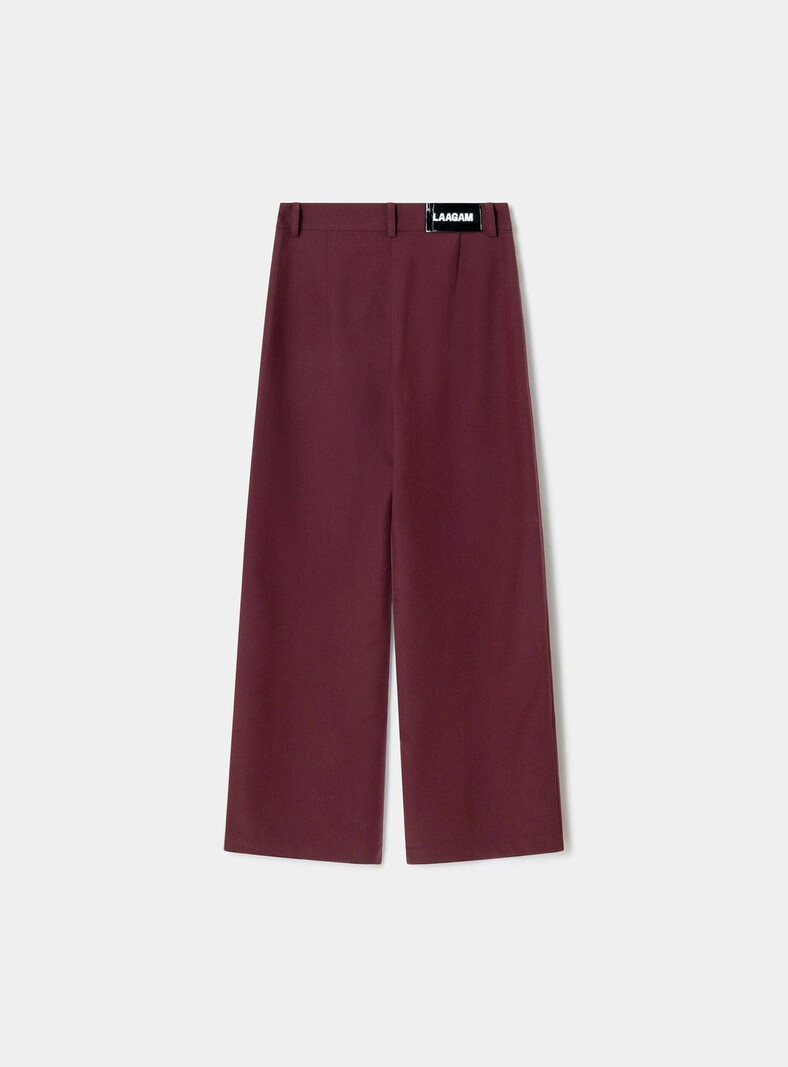 LAAGAM Zion Burgundy Pants