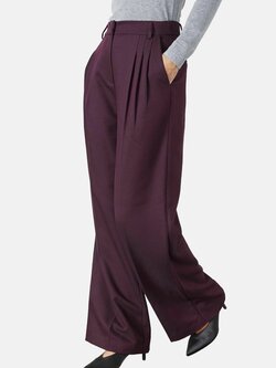CO'COUTURE Almira CC Pleat Pants Pruim