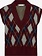 CO'COUTURE RowCC Check Vest Winered
