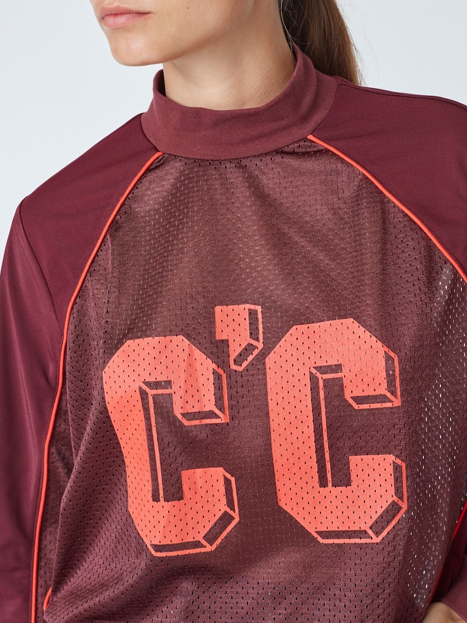 CO'COUTURE Trey Longsleeve Winered