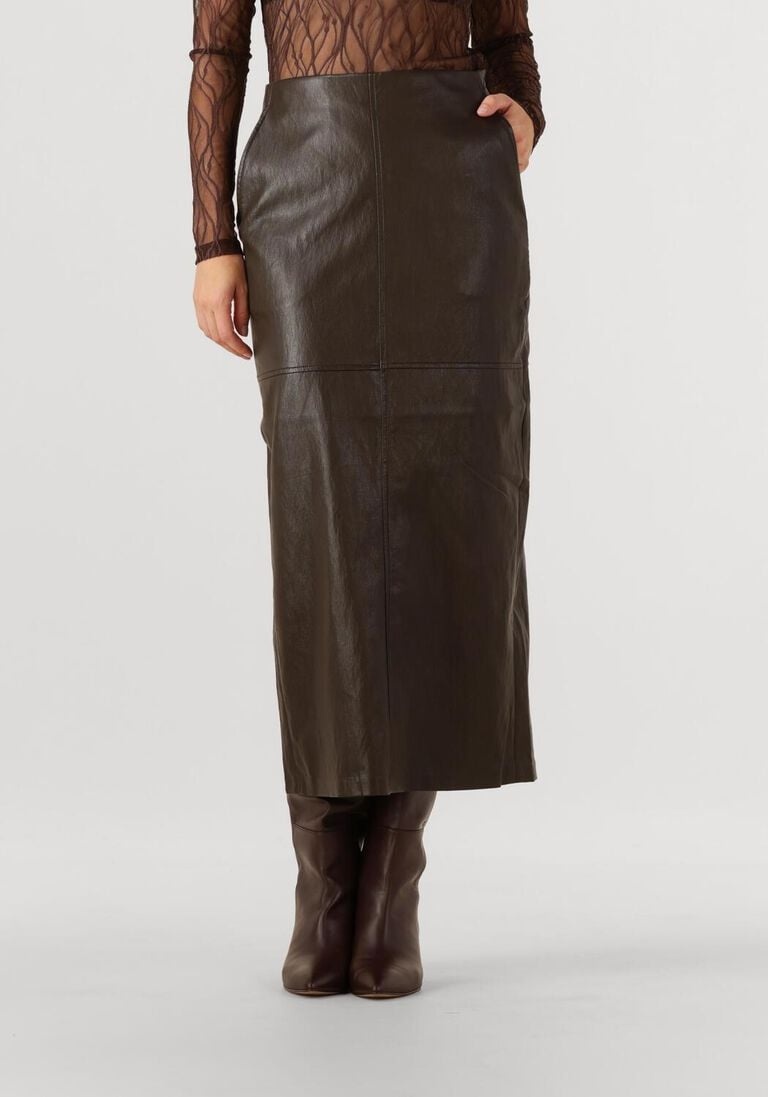 CO'COUTURE GittCC Floor Skirt Brown