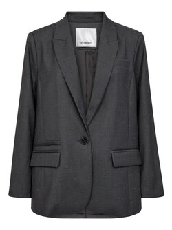 CO'COUTURE SagaCC Single Blazer Mid Grey