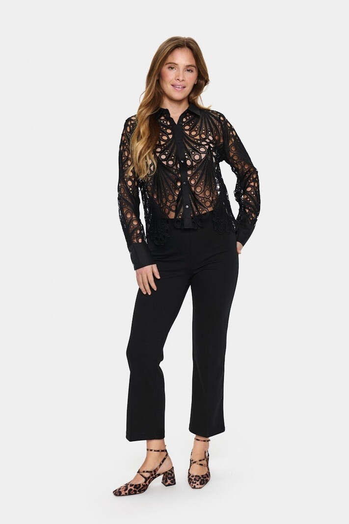 SAINT TROPEZ JiliannaSZ  Shirt Black