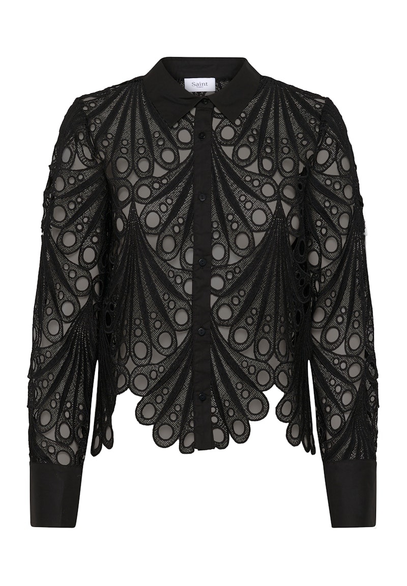 SAINT TROPEZ JiliannaSZ  Shirt Black