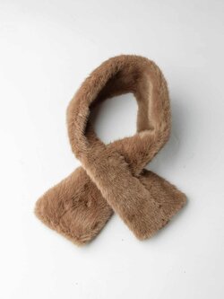 BOW19 Anais Scarf Brown