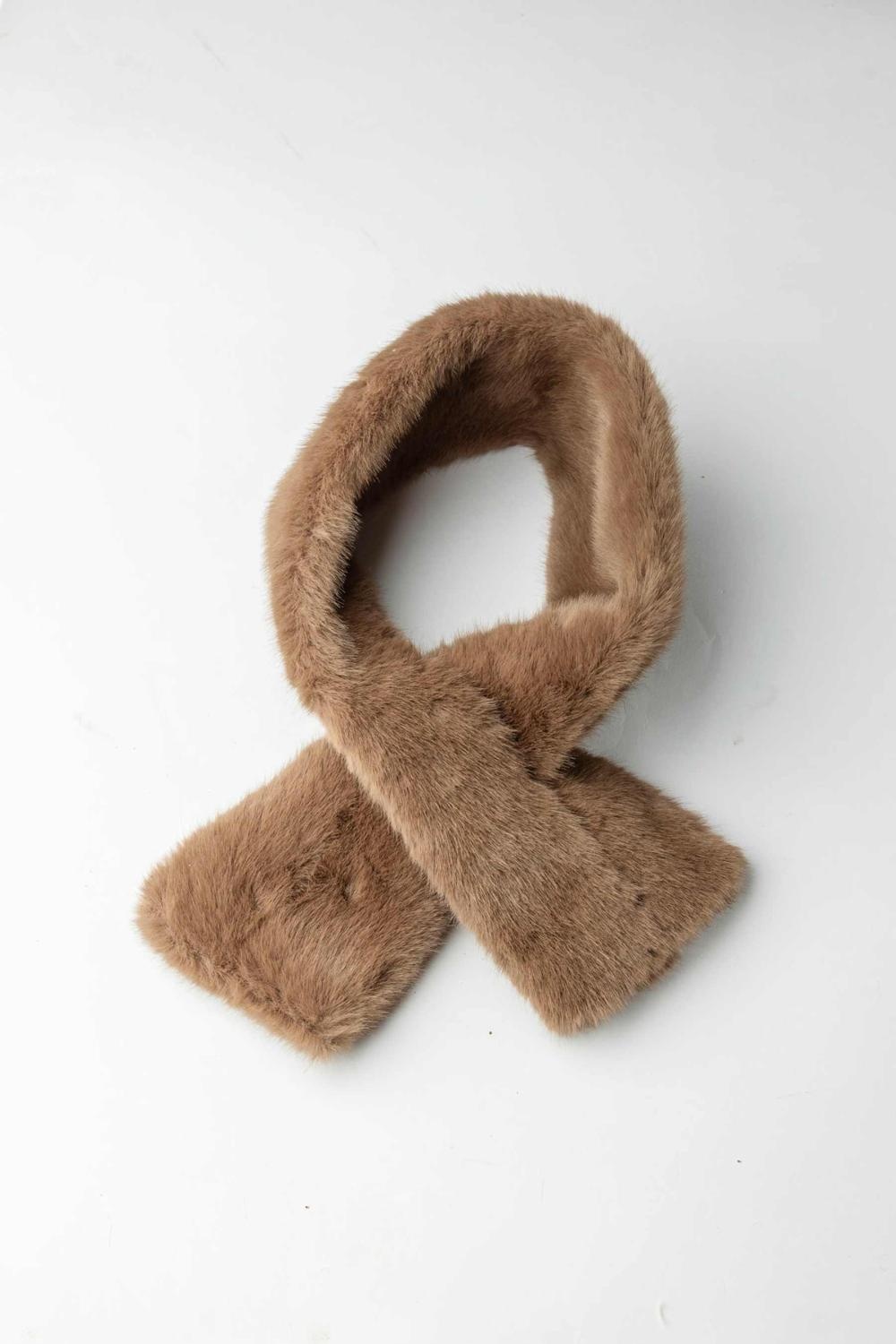 BOW19 Anais Scarf Brown