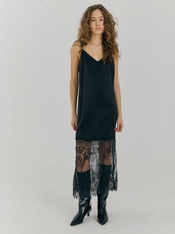 NORR Talua Dress Lace Black