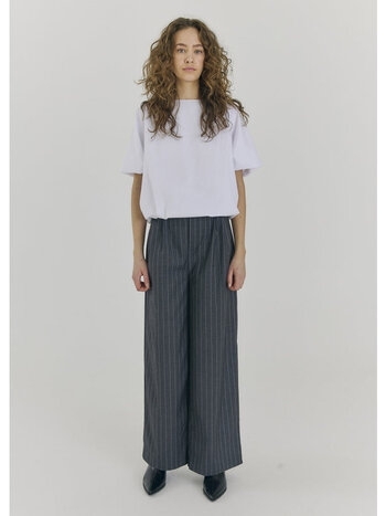 NORR Novia Pants Grey Melange