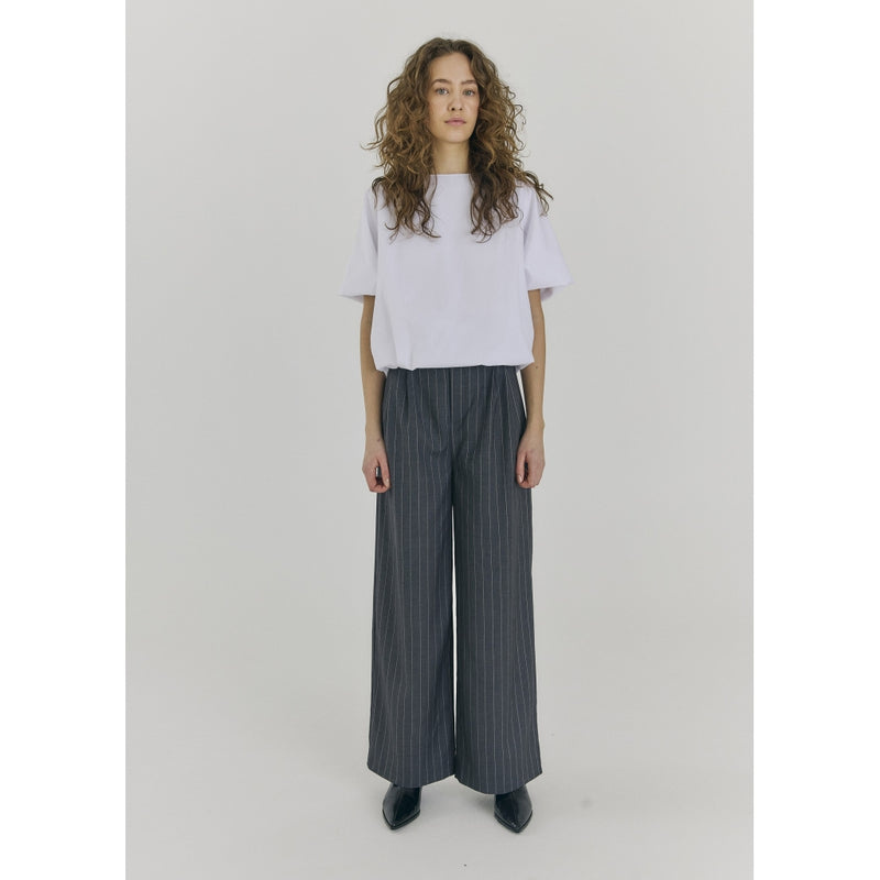 NORR Novia Pants Grey Melange