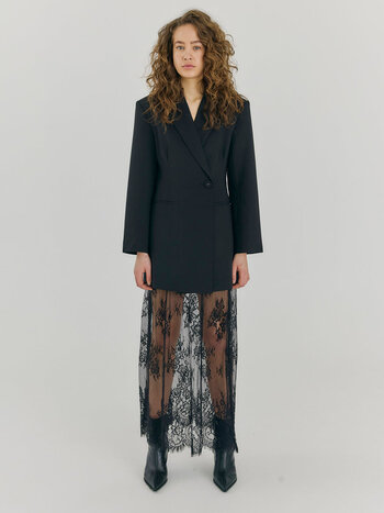 NORR Minda Skirt Black Lace