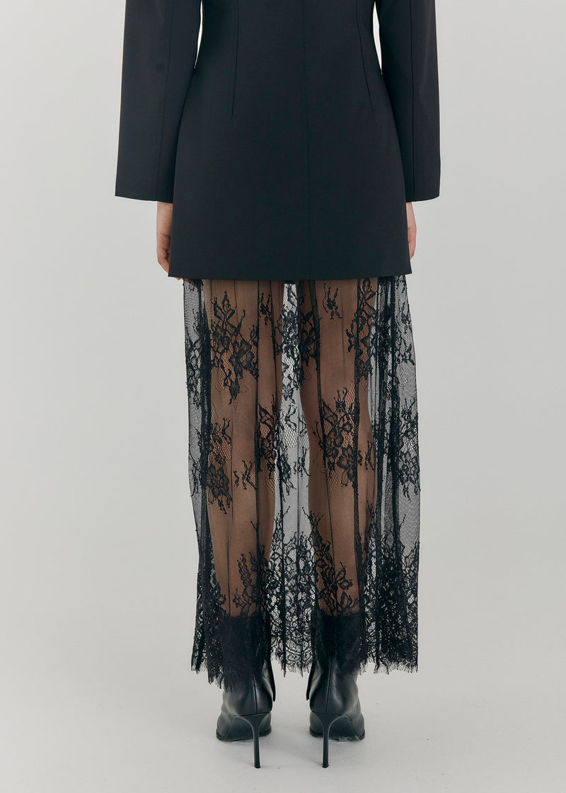 NORR Minda Skirt Black Lace