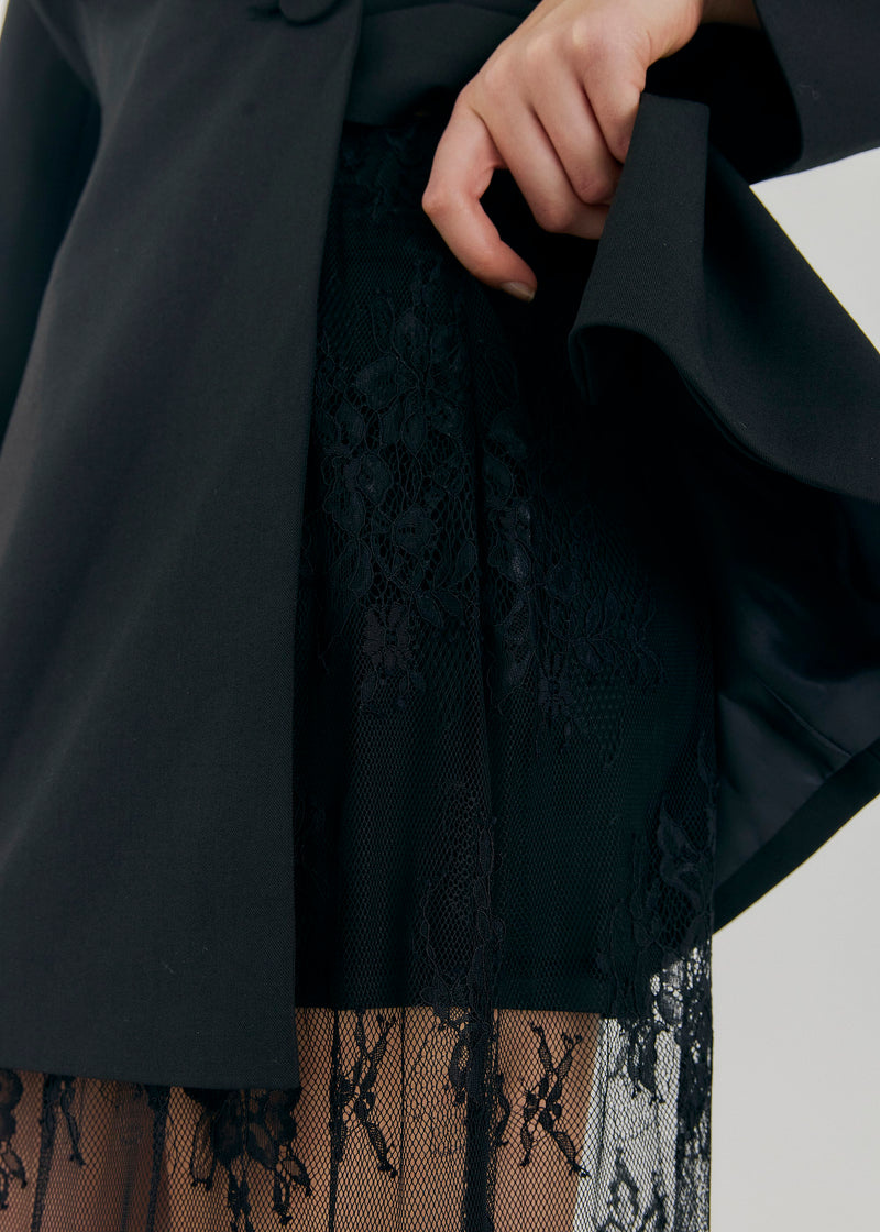 NORR Minda Skirt Black Lace